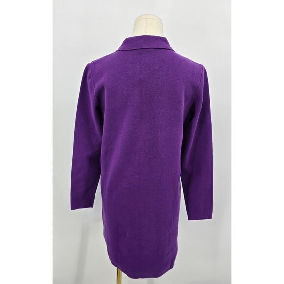 Loft Pocket Mini Sweater Shirtdress - Picture 3 of 5